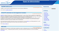 Desktop Screenshot of demos.adullact.org