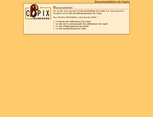 Tablet Screenshot of copix.adullact.net